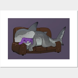 Megolodon Sharkpup Posters and Art